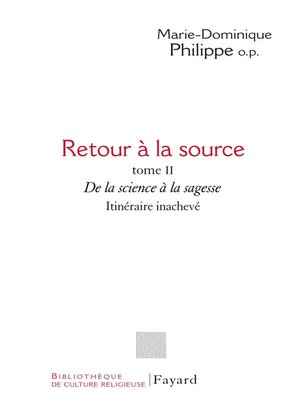 cover image of Retour à la source, tome II